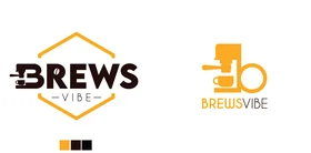 Brewsvibe logo, designed by Kihan Marketing