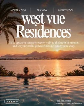 Social graphic for West Vue Residences (real estate), designed by Kihan Marketing