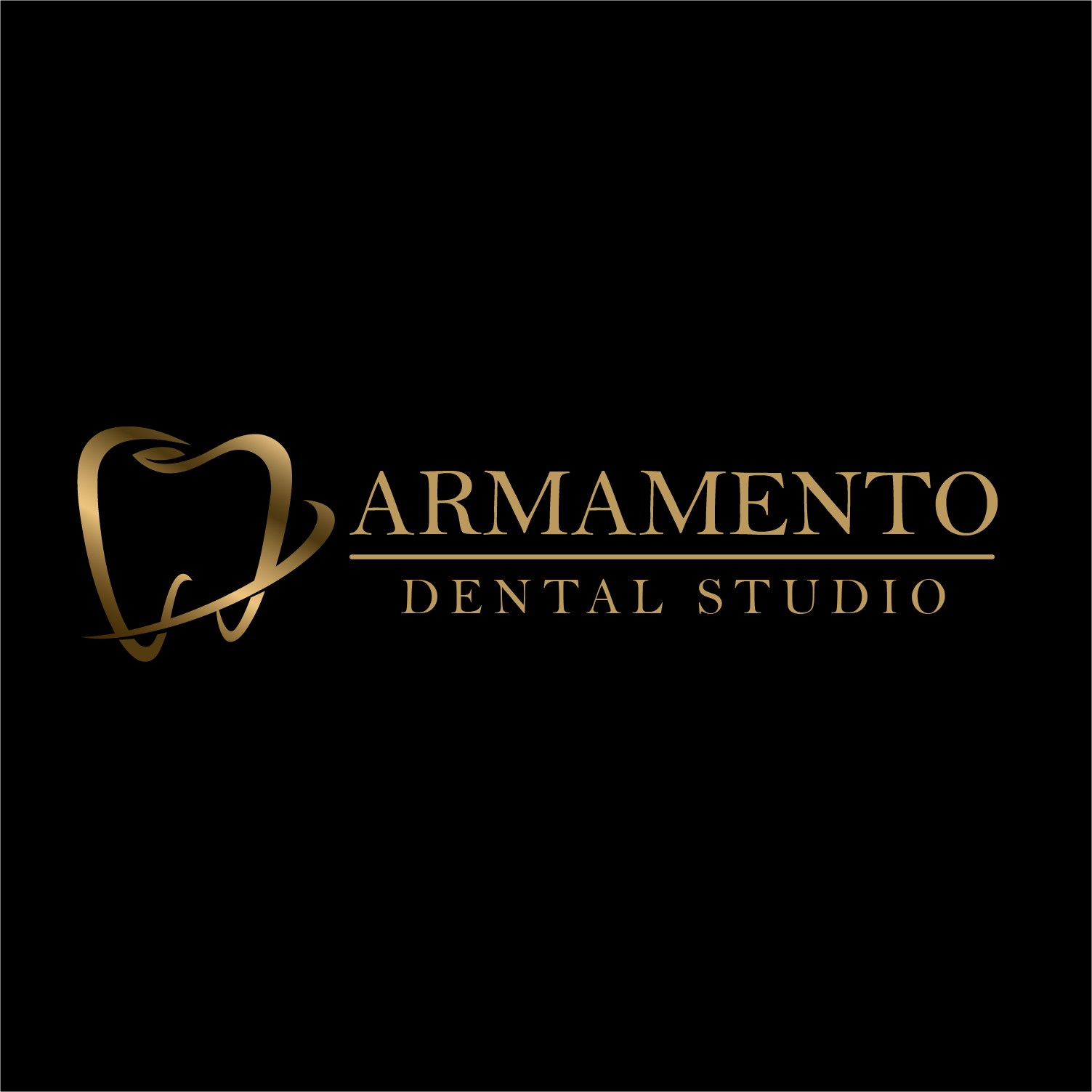 ARMAMENTO DENTAL Studio, logo by Kihan Marketing