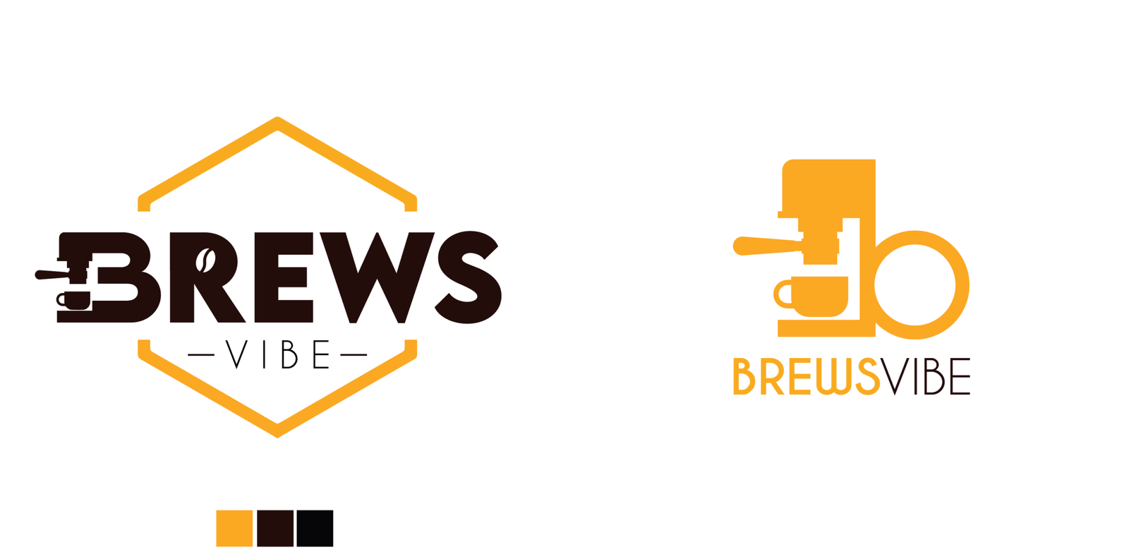 Brewsvibe Logo, logo by Kihan Marketing