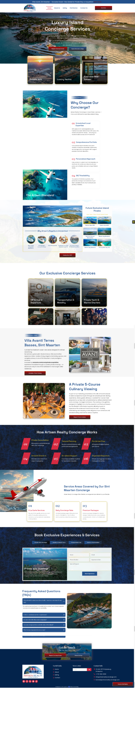 Artsen Realty, website by Kihan Marketing