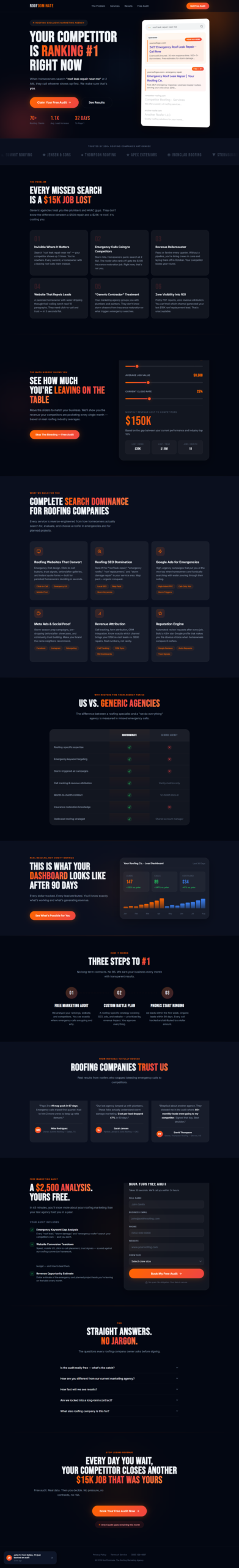 C Users Lenovo W530 Downloads Roofing Landing Page Html, website by Kihan Marketing