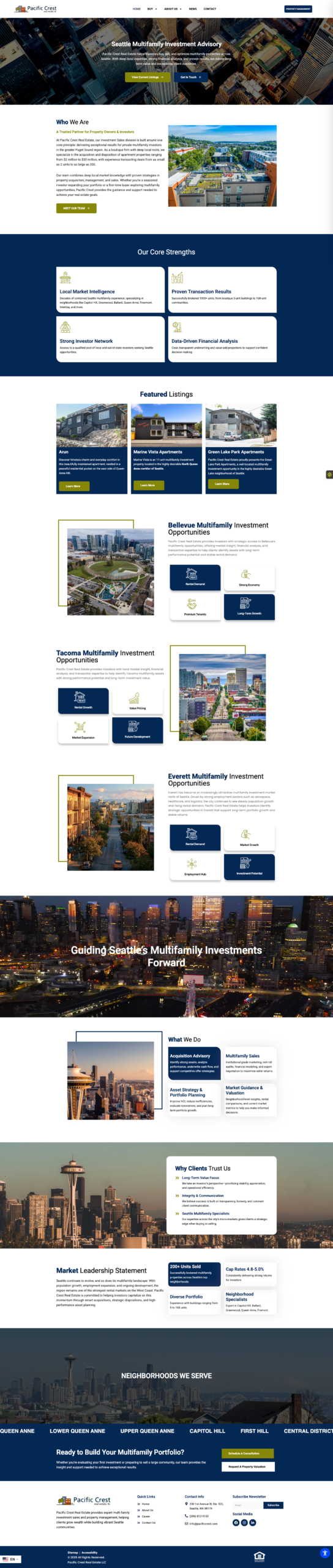 Pacificcrestinvestmentsales, website by Kihan Marketing