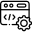 Decorative black rounded square (no informative content)