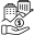 Small dark gray rounded rectangle on a light background.