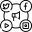 Tiny black rounded rectangle on a white background (icon placeholder). Retirement of context: an abstract pill-shaped mark.