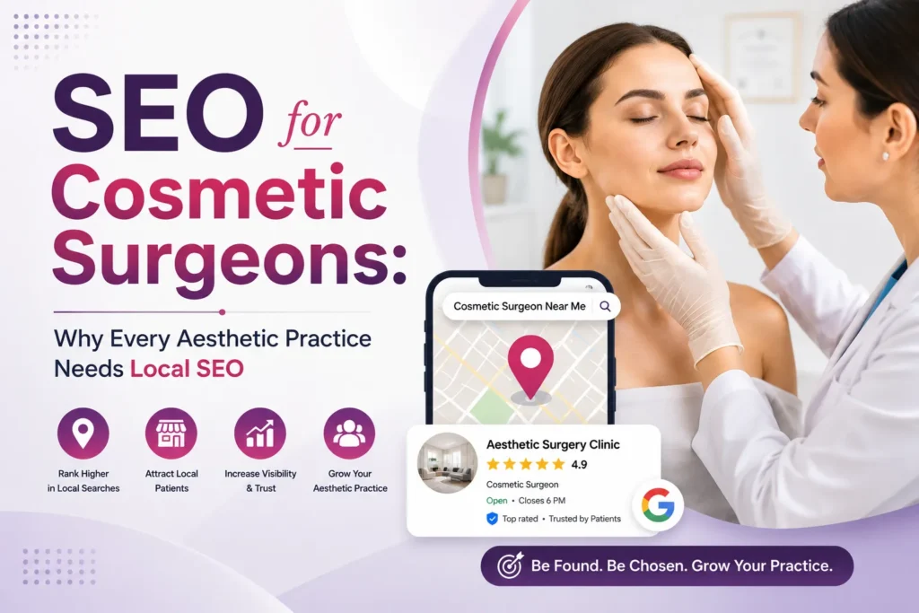 SEO strategy for cosmetic surgery practices