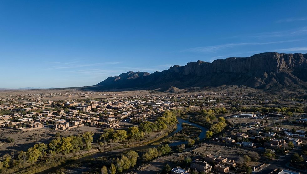 Albuquerque, NM cityscape, where Kihan Marketing provides digital marketing services.