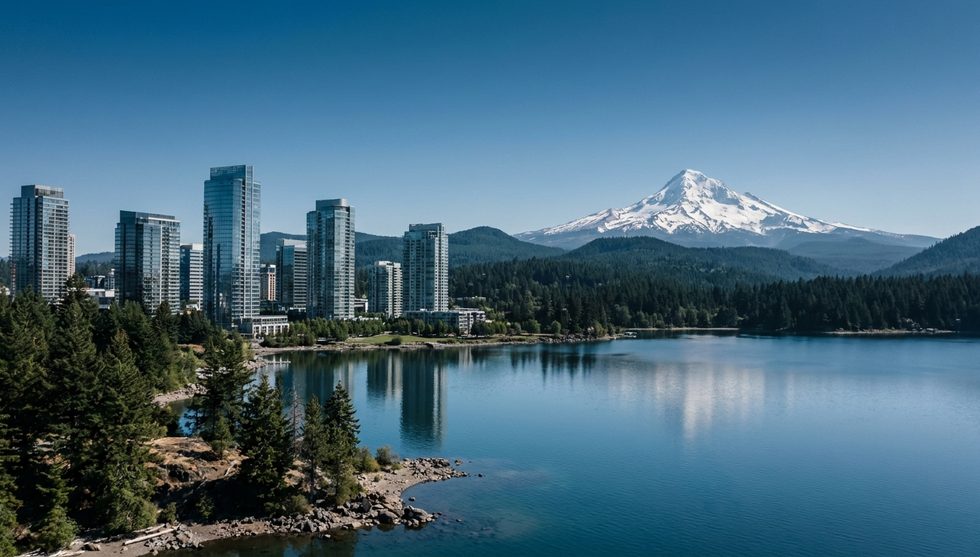 Bellevue, WA cityscape, where Kihan Marketing provides digital marketing services.