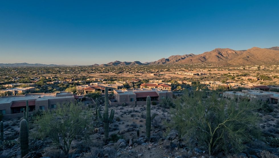Mesa, AZ cityscape, where Kihan Marketing provides digital marketing services.