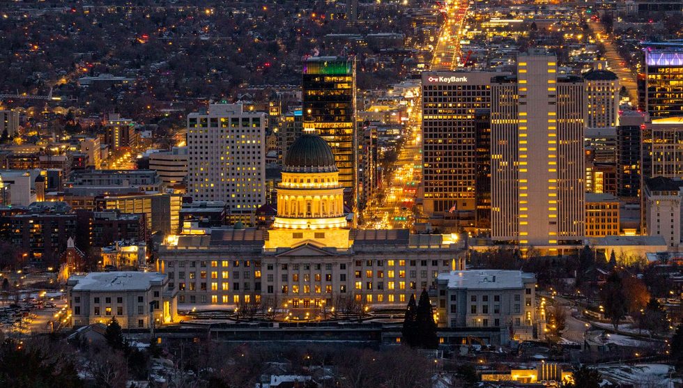 Salt Lake City, UT cityscape, where Kihan Marketing provides digital marketing services.