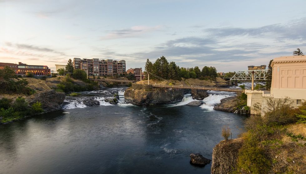 Spokane, WA cityscape, where Kihan Marketing provides digital marketing services.