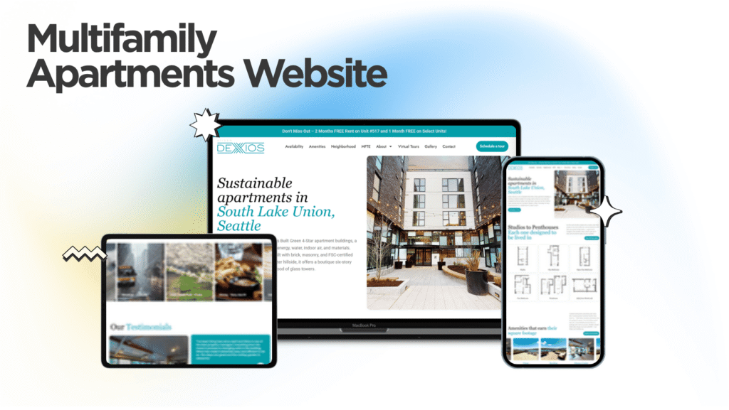 Stream Dexios website built by Kihan Marketing